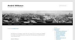 Desktop Screenshot of andrewilbaux.be